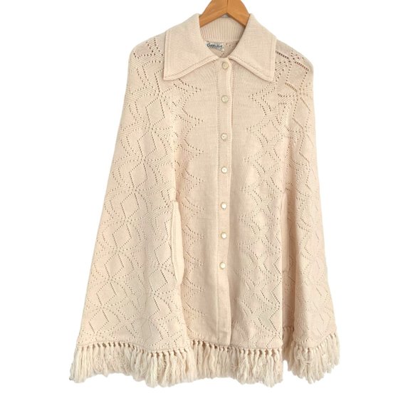 David Fussenegger Poncho Damen - Nachhaltiger Baumwoll-Poncho Made In Austria